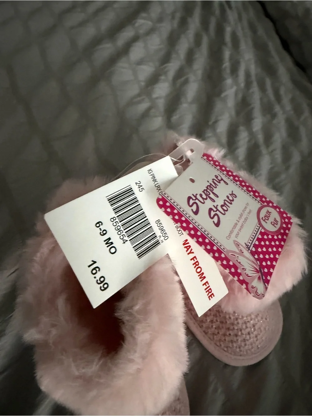 Stepping Stones soft pink